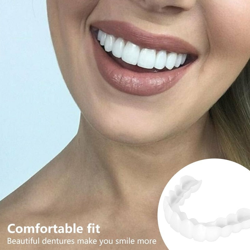 Nordic Smile™ - Förvandla Ditt Leende Snabbt och Enkelt med Våra Anpassningsbara Clip-on Tandfasader